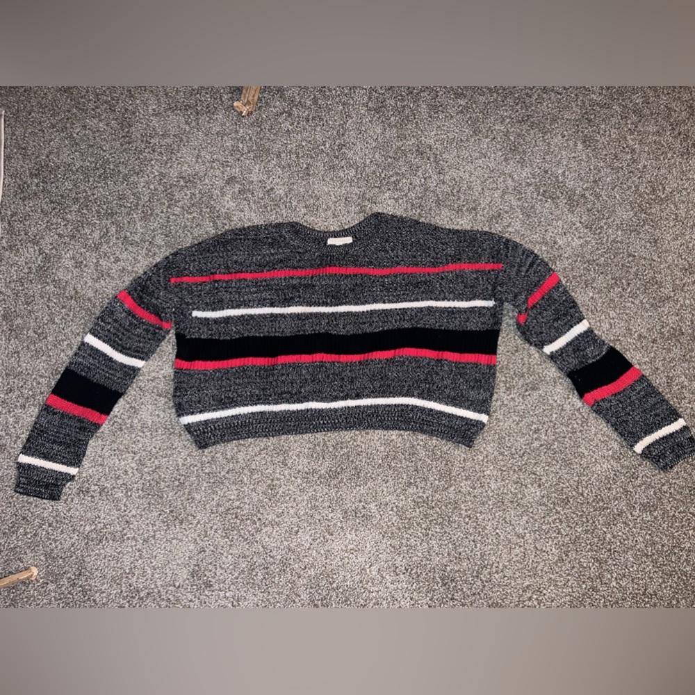 LA Hearts Cropped Sweater